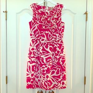 Banana Republic Pink & White Dress